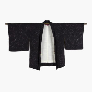 Veste haori vintage, noire